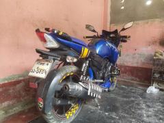 TVS Apache RTR 150 Matt Blue